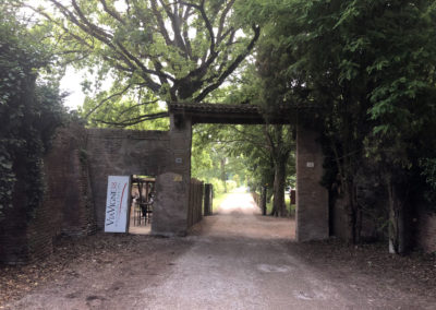 L'ingresso dell'Agribar via Vigne 38 Ferrara